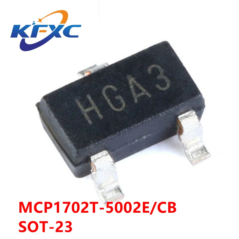

MCP1702T SOT-23 MCP1702T-5002E/CB новый оригинальный