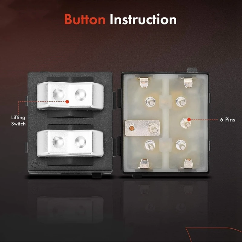 Переключатель Стеклоподъемника с ведущей стороны 56004831 4360167 для Dodge B150 B250 B350 D100 D150