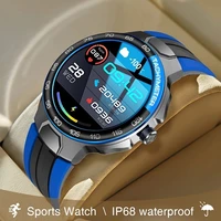 lyqz e15 smart watch men ip68 waterproof sport fitness watches touch screen gps bluetooth silicone smart watch for men