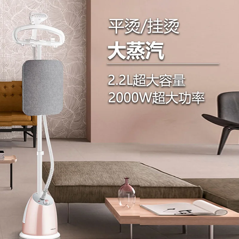 Professional Garment Steamer with Heavy Duty Aluminium Steam Head, 2.2 Liter Water Capacity, 2000W 63 in. Steam Hose
