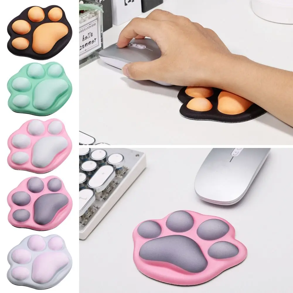 Модная подставка для запястья в форме кошачьей лапы нескользящая защита