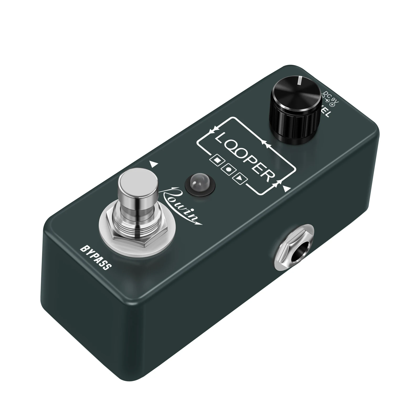 Rowin LEF-332 Guitar Looper Pedal Digital Looper Effect Pedals For Electric Guitar Bass 10 Min Recording Time