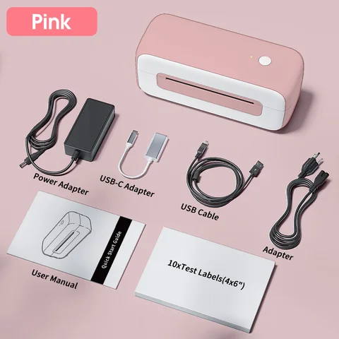 Принтер для печати этикеток Phomemo, принтер для печати этикеток PM246S PM241 без Bluethooth, производитель этикеток, подключение по USB