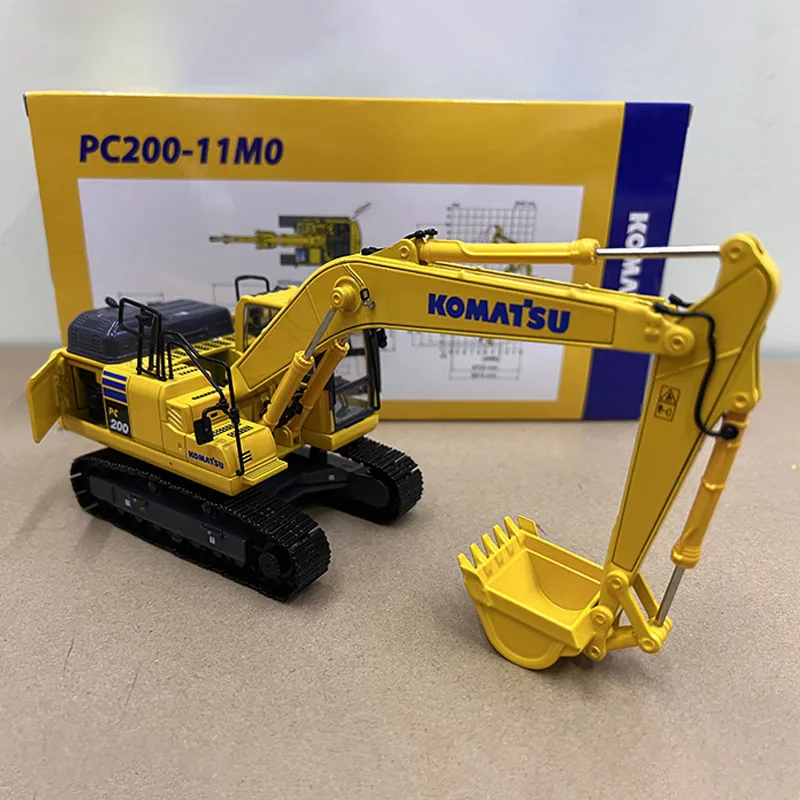 Литой Сплав KOMATSU масштаб 1:43 фотоэкскаватор классическая игрушка для взрослых