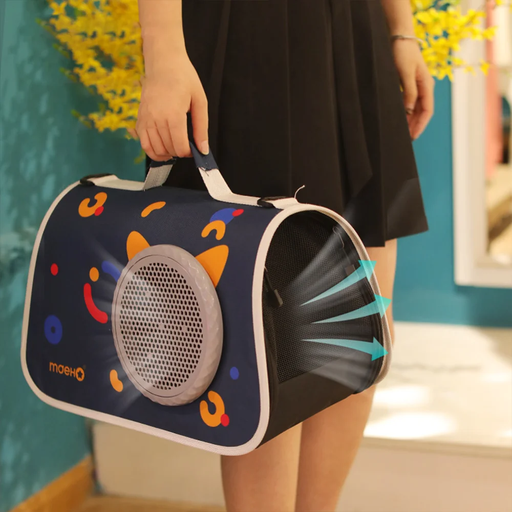 

Портативная Сумка-переноска для домашних животных, рюкзак на одно плечо, дышащая уличная дорожная сумка для переноски, прозрачная сумка в виде капсулы с космическим рисунком
