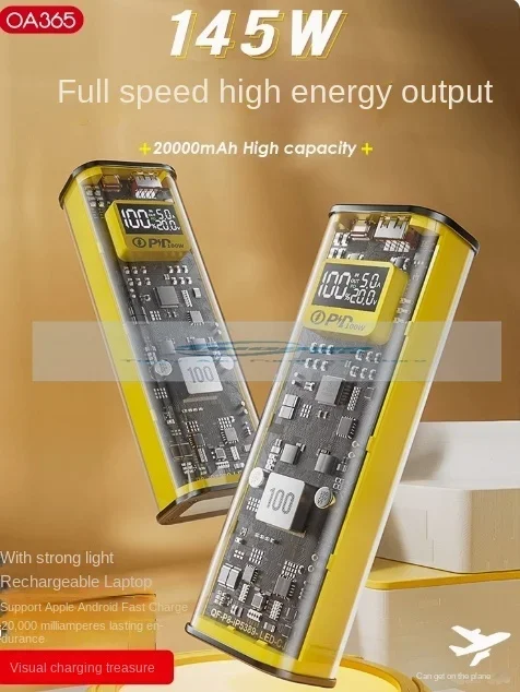 Прозрачный институт 145 Вт. Ноутбук Supersnel opladen Ultradun Compact Draagbaar разговора кончикiteit 20