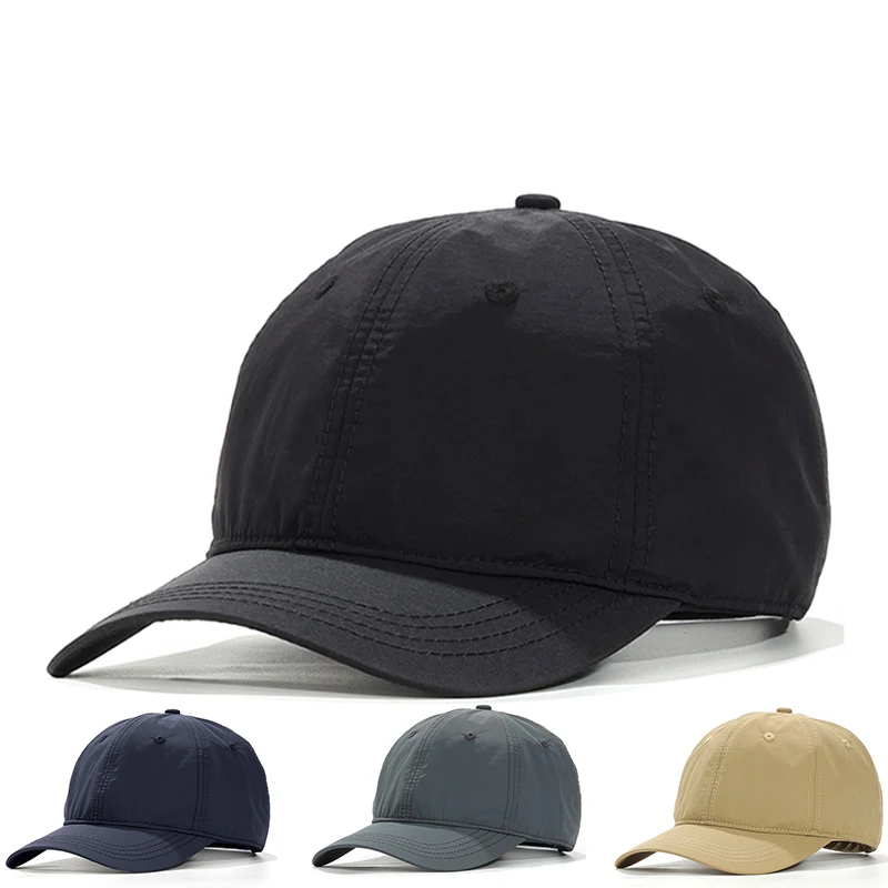 Быстросохнущая мужская Кепка летняя бейсболка с большой головкой для мужчин и