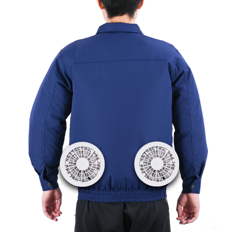 

2022 Summer Air Conditioning Clothing Fan Cooling Vest USB Charging Cooling sport man vest Outdoor Cooling Fishing summer vest