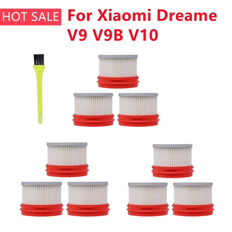 

Handheld Vacuum Cleaner Accessories Hepa Filter Roller Brush Parts Kit For Xiaomi Dreame V9 V9B V10 Household Wireless