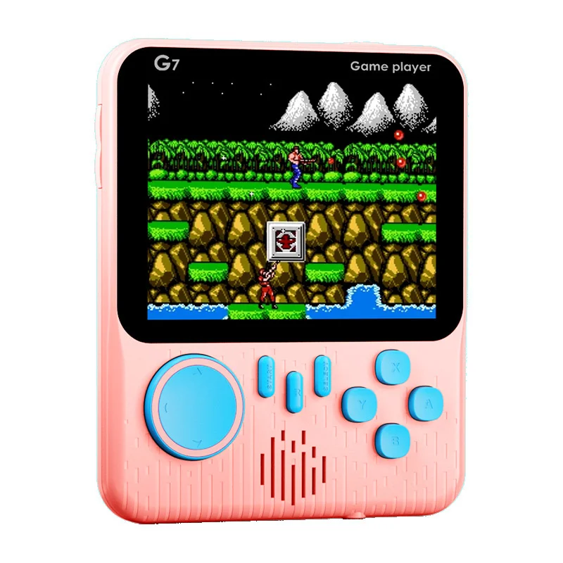 

New 3.5-inch screen G7 ultra-thin handheld game console 666 in 1 portable retro nostalgic student card machine Free shipping Hot