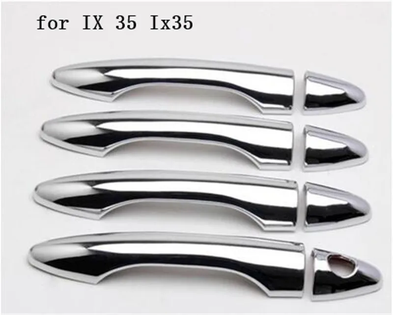 

8 шт./набор, хромированные наклейки на дверную ручку для Hyundai Ix 35 Ix35 2010 20112012 2013 2014 2015 2016 2017