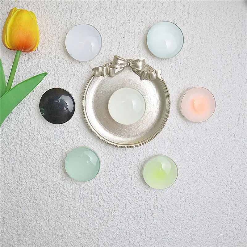 Стеклянное Кольцо Держатель Для Телефона Круглая Форма Одноцветная Мобильная