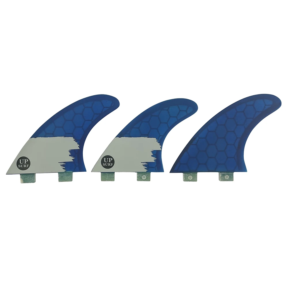 Фото UPSURF FCS/UPSURF FUTURE G3/AM2/GAM Трехуровневые ласты для серфинга 3 шт.-Сотовый карбон и стекловолокно, набор ласт для доски для серфинга SUP Paddle, №4