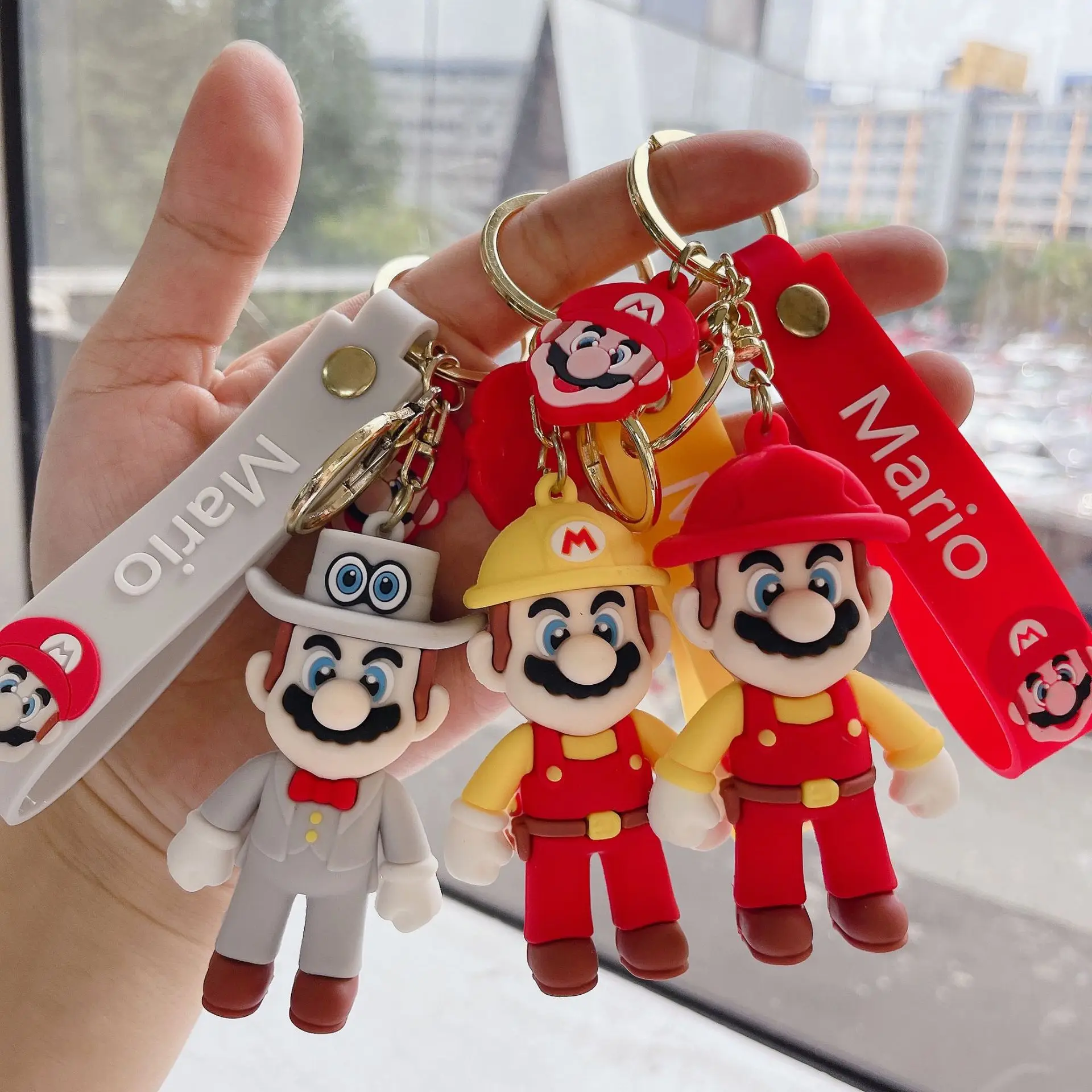 Фигурка аниме Super Mario Bros аксессуары Qubit для Yoshi унисекс идеально подходит детей