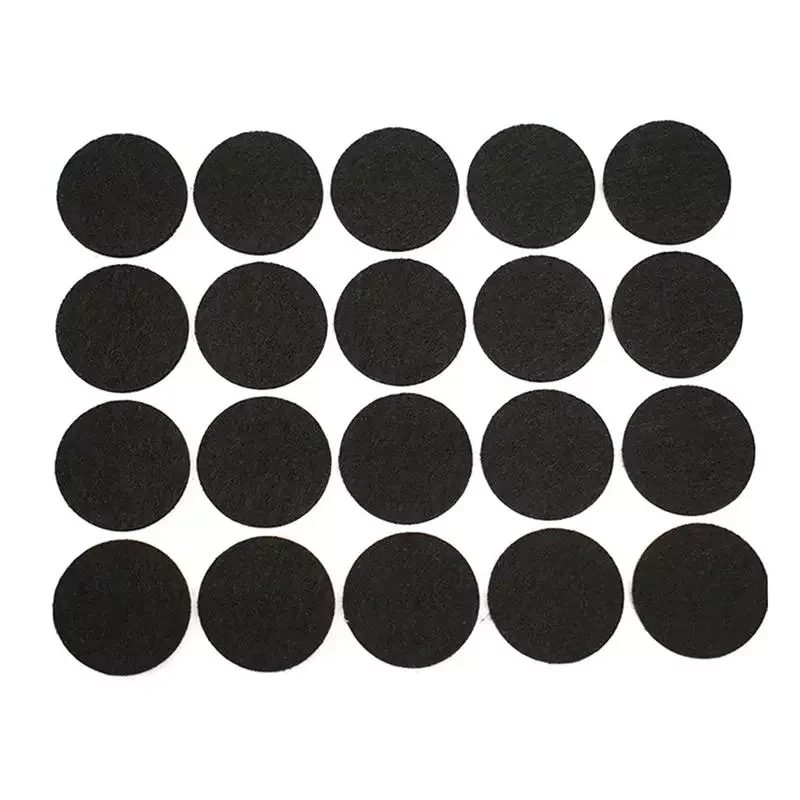 

100pcs Felt Feet Mats Self Adhesive Furniture Leg Feet Rug Felt Pads Anti Slip Mat Bumper Damper For Chair Table Protector