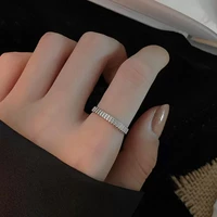 trendy minimalist style stripe geometry rings for women sweet cute finger fashion jewelry accessories girls unusual ring
