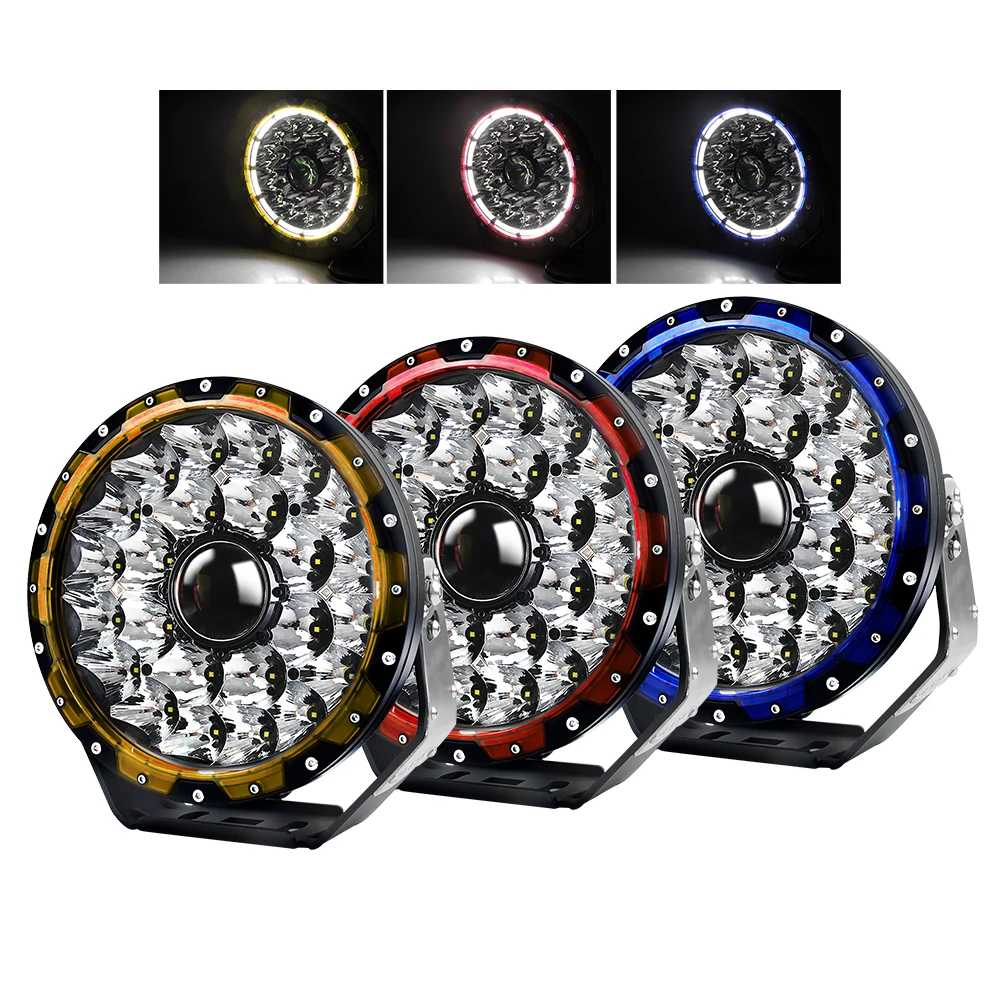 

145W Round 9Inch 12V 24V Off Road 4Wd 4X4 Spot 185W Auxiliary 9 inch Truck Led Driving light