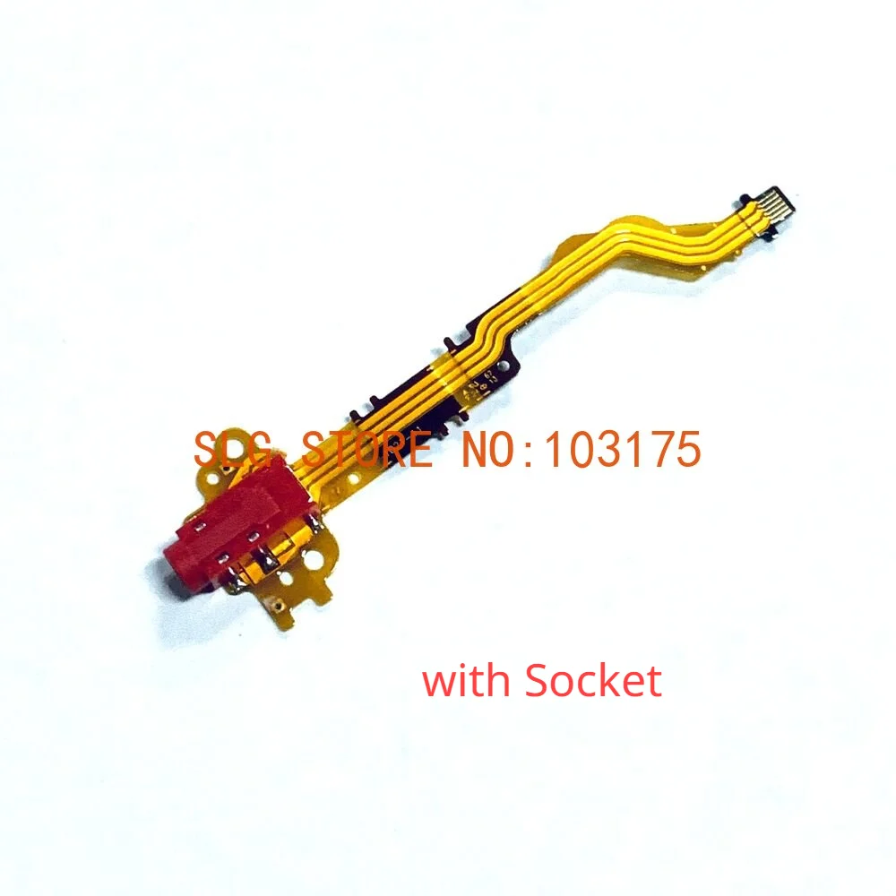 NEW Microphone Interface FPC Flex Cable with Socket For Sony ILCE-7M3 A7III A7M3 Digital camera