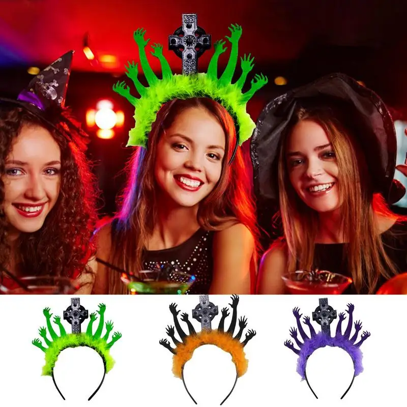 Ful Hair Hoop Cosplay Headwear For Women Spooky Occasions Hair Accessories