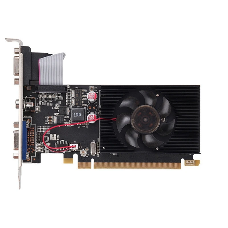

HD4350 1G DDR3 64Bit PCI-E2.0 Dual VGA выход с портом AV поддержка Dual Screen Graphics VOD