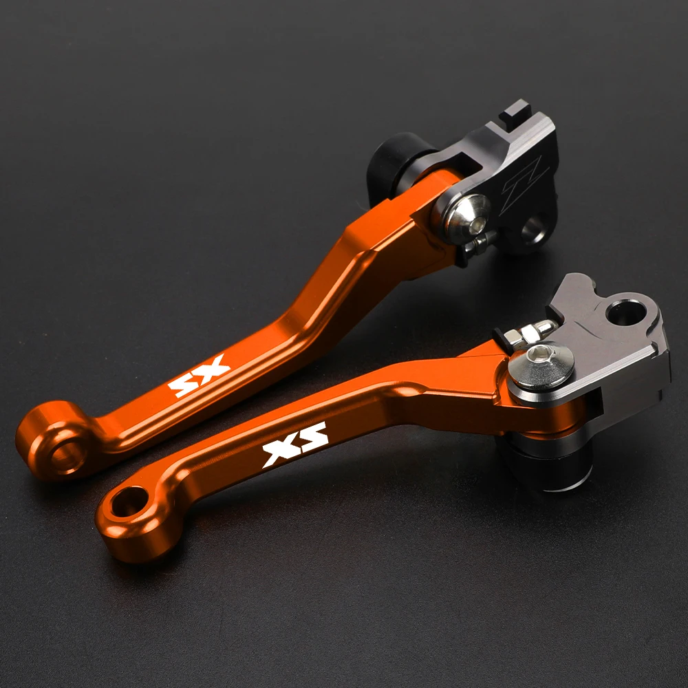 Фото Ручка велосипеда для бездорожья для KTM 65SX 85SX 125SX 144SX 150SX 250SX 450SX 525SX 540SX Аксессуары для мотоциклов Поворотные тормозные рычаги сцепления №4