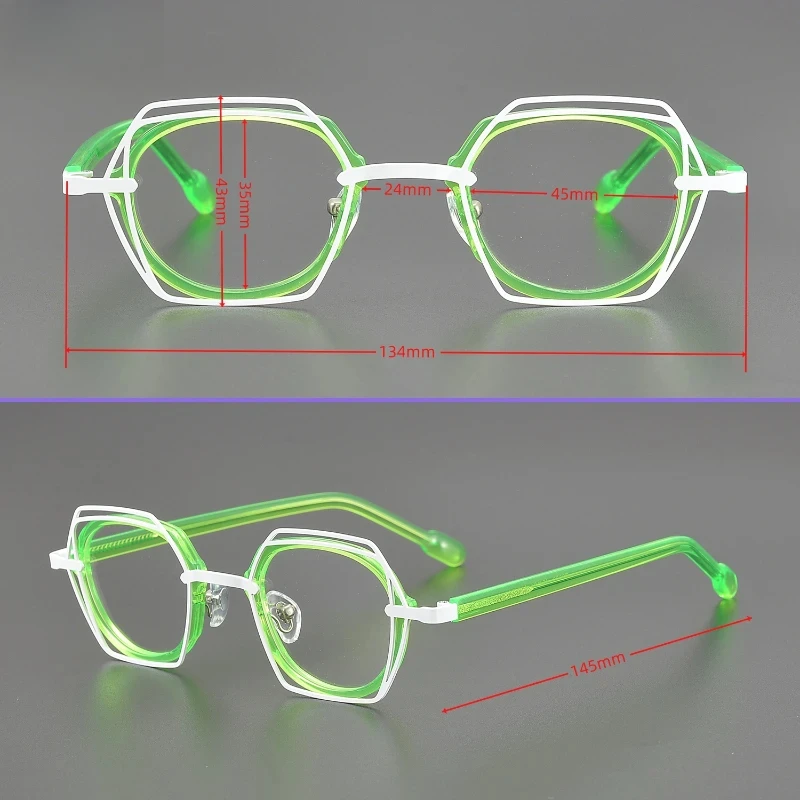 Новые ретро мужские оптические очки для близорукости с защитой от синего света