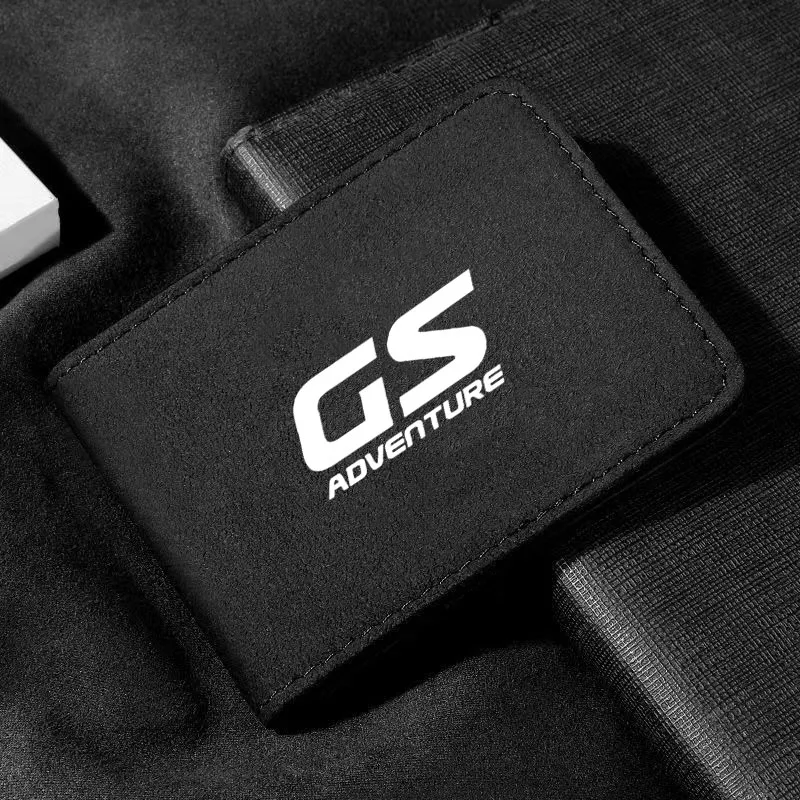 

Auto Driver License Cover Turn Fur Leather Car Driving Documents Case Credit Card Holder for GS ADVENTURE ADV Car Accessories