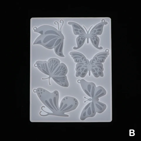 1 шт., силиконовая форма в виде бабочки