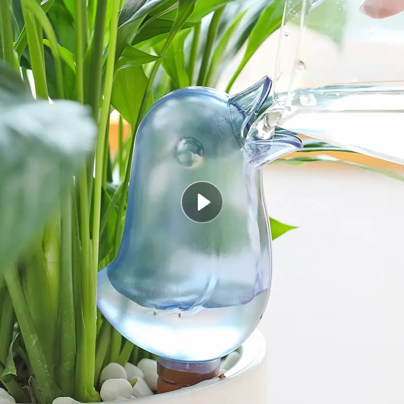 

Автоматическое Капельное орошение, автоматический капельный горшок для цветов в форме птицы, для растений, Цветочная бутылка, капельная фо...