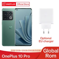 OnePlus Pro 10pro World Premiere Global Rom Smartphone 8GB 128GB Snapdragon Gen mobile phones 80W Fast Charging