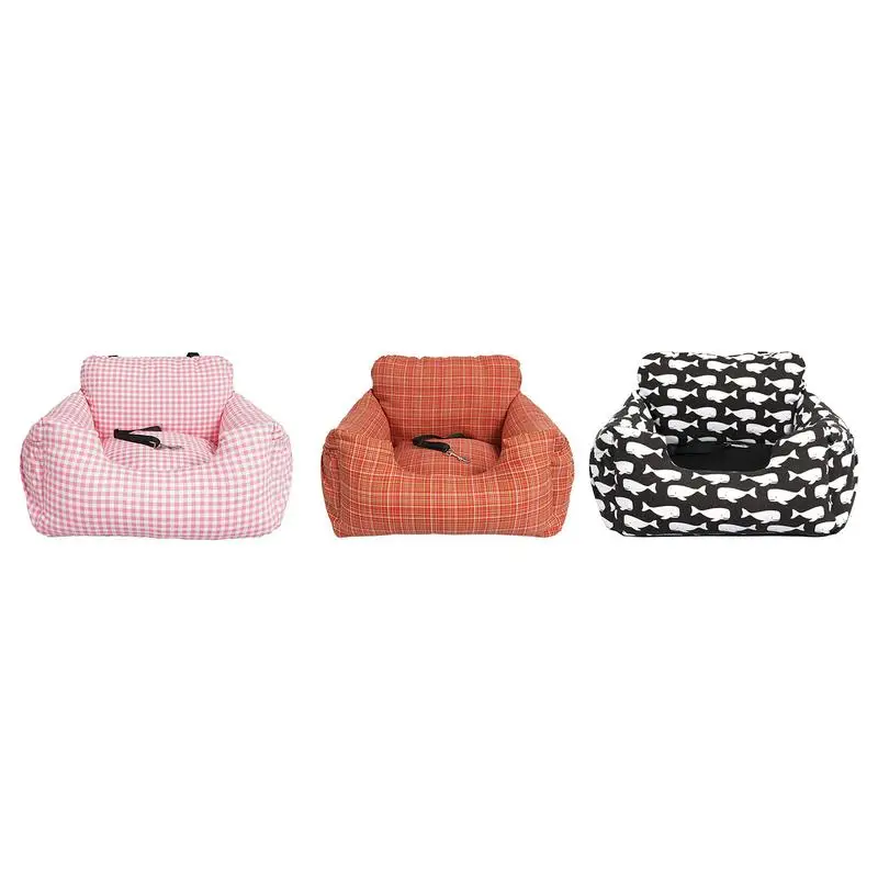 

Universal Pet Carrier Car Seat With Safety Belt Cat Puppy Bag Safe Carry House Dog Seat Bag Basket Pet Car Travel Product