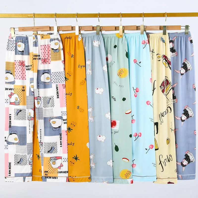 

Домашняя одежда, брюки, штаны, пижама, теплые зимние женские дизайнерские штаны, пижама в клетку, Женский спальный отдых, длинная одежда