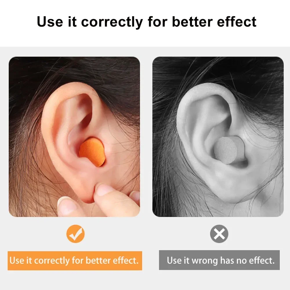 50 пар/лот 3M 1100 шумовые беруши оригинальные защитные приспособления auditivos губка