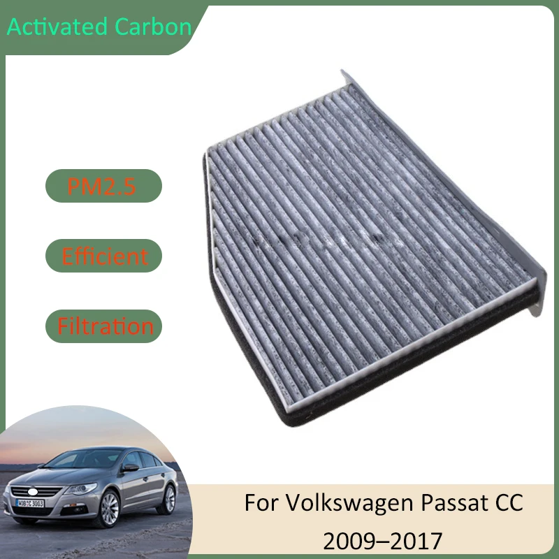 Фильтр кондиционера для Volkswagen VW Passat CC 2009 2010 2011 2012 2013 2014 2015 2016 2017 1K 1819653