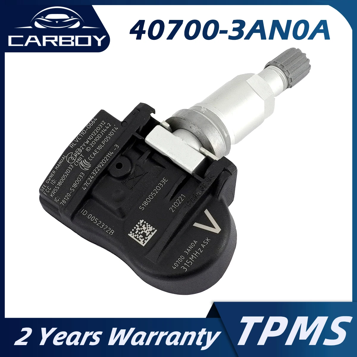 Датчик TPMS 40700 3AN0A 315 МГц для Nissan седан Altima Coupe Titan Pro 4X Versa Xterra Frontier Maxima Sentra S180052033I