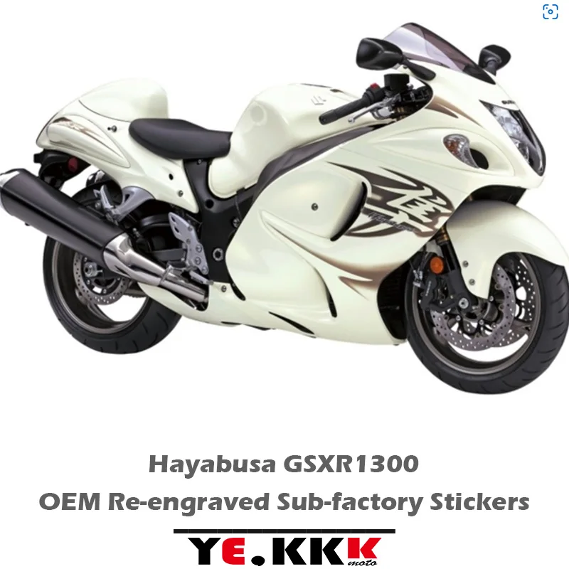 

For SUZUKI Hayabusa GSXR1300 1300R 2008-2022 New Motorcycle Stickers Decals OEM Re-engraved Sub-factory Stickers Full Car