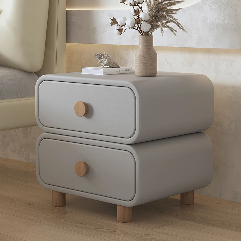

Modern Solid Wood Bedside Table Small Scale Placement Originality Bedside Table Storage Comodini Camera Da Letto Home Furniture