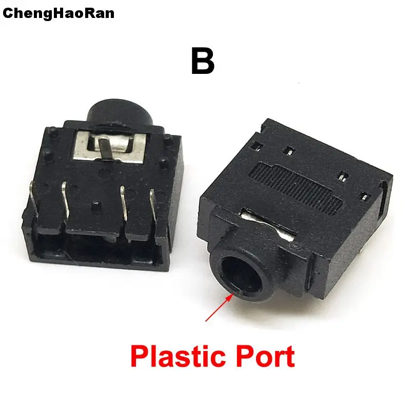 10 шт., 3,5 мм, стерео гнездо для наушников, разъем для наушников PJ-307, нормальный закрытый PJ-31080, нормальный открытый разъем для монтажа на панели печатной платы, 5 контактов