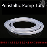 peristaltic pump tube id 0 8 1 1 6 2 2 4 3 2 4 8 6 4 7 9 9 6 mm soft silicone hose flexible food grade nontoxic transparent