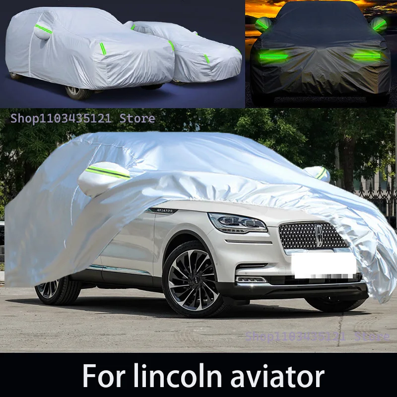 Для llincoln aviator уличная защита полный автомобильный чехол снежный солнцезащитный