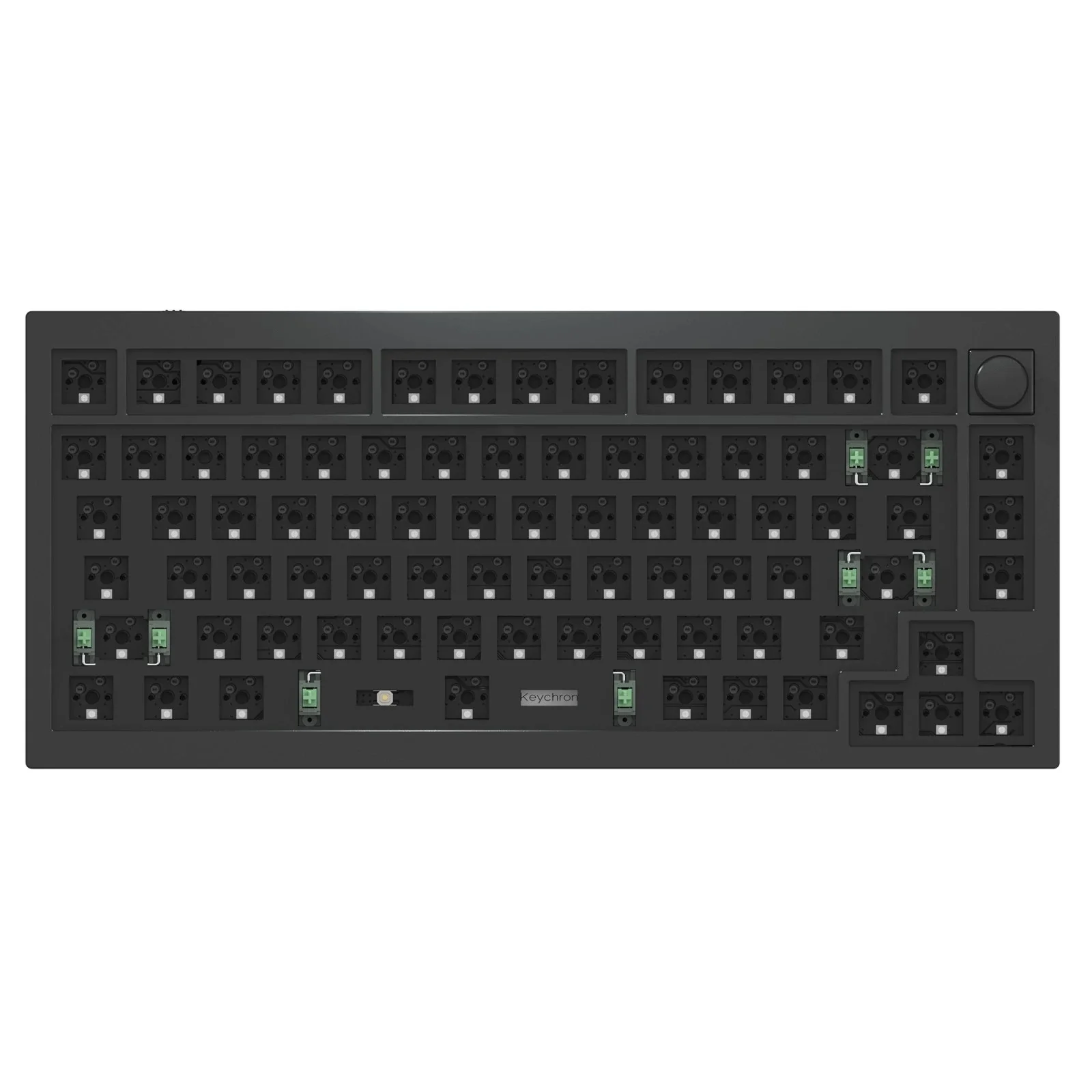 Механическая клавиатура Keychron Q1 Barebone ANSI с ручкой QMK на заказ 75% раскладка для Mac Windows