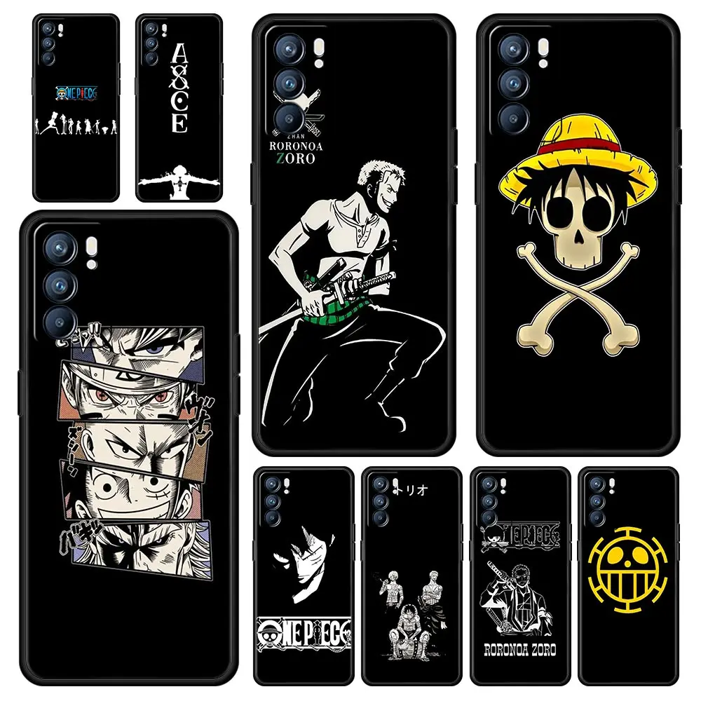 

Чехол с логотипом Luffy для Oppo Find X5 A53 A52 A9 2020 A54 A15 A95 A16 A76 A74 A12 Reno7 Pro SE Reno6 Z
