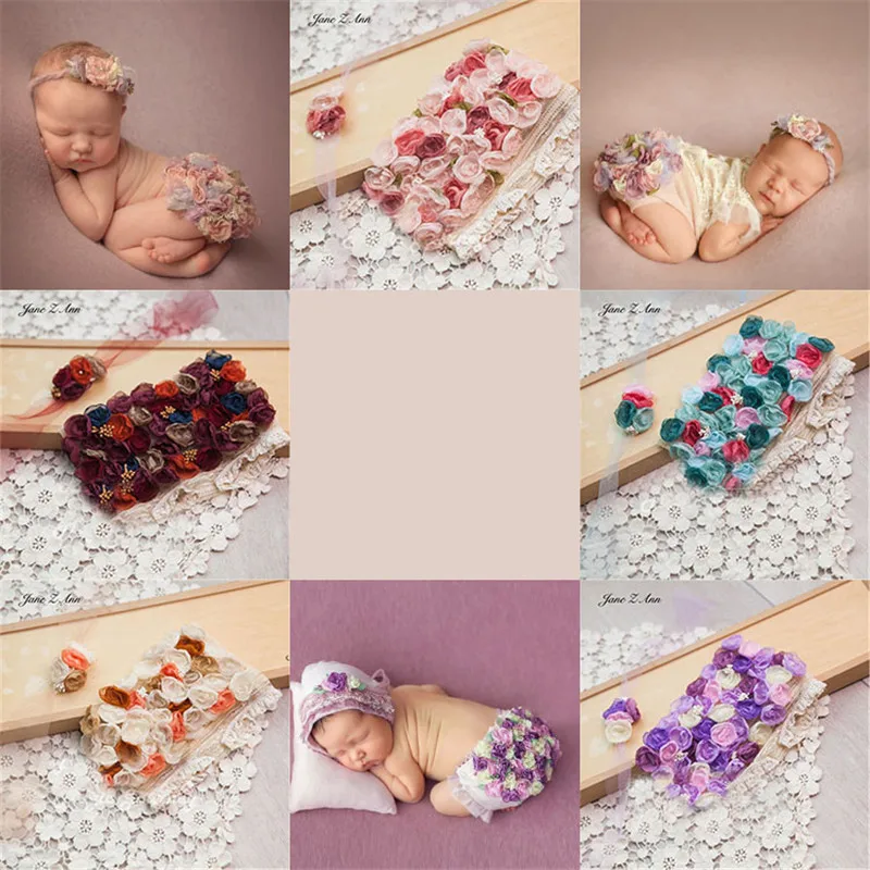 

Комплект из брюк и головных уборов для фотосъемки новорожденных и детей