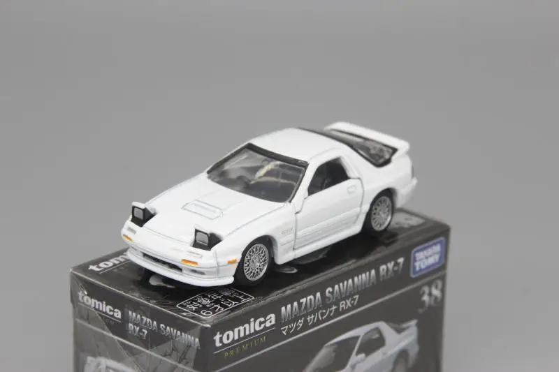 

Domeka модель спортивного автомобиля 1:64, черная коробка, Премиум флагманский 38 для Tomica Mazda RX7