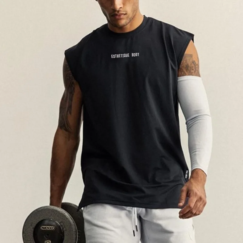 Мужская летняя майка для бега: охлаждающий легкий сетчатый жилет льда марафона и