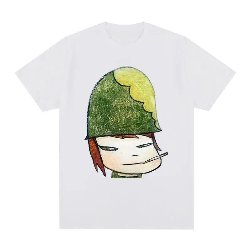 

Yoshitomo Nara Short-Sleeved Cotton Breathable Men T shirt New TEE TSHIRT Womens