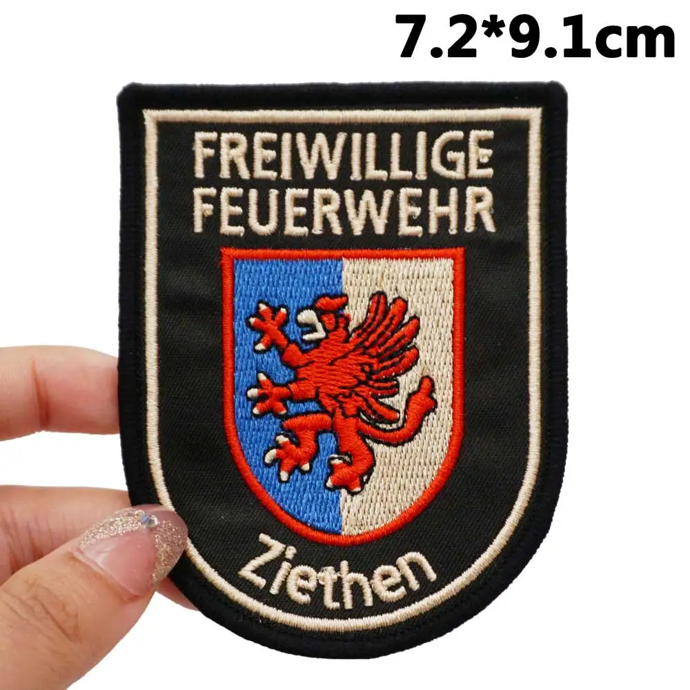Пожарные борьбы пожарная служба тактические нашивки с вышивкой для рюкзаков и