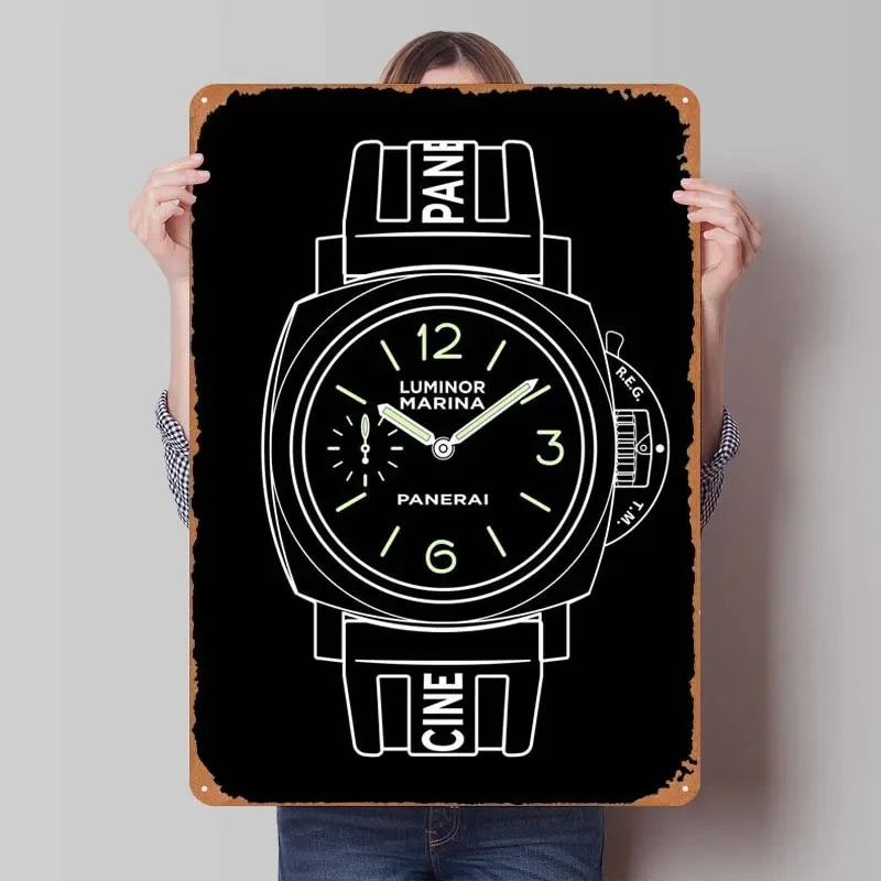 Подсветка Luminor Marina металлический плакат ржавчины украшение для стен декор