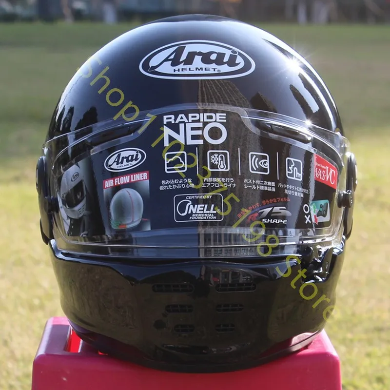 RAPIDE NEO Полный шлем из стекловолокна в японском режиме защитный для мотоцикла Harley
