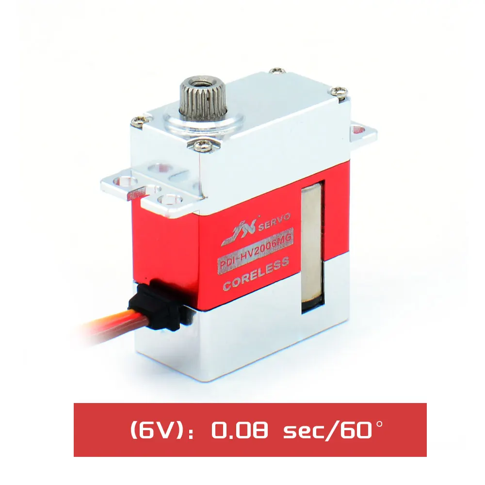 Сервопривод Jx, металлическая Шестерня 6,2 кг, Полная ЧПУ, без сердечника, цифровой сервопривод Hv для радиоуправляемого планера, класс 500, хвостовик Heli и Swashplate